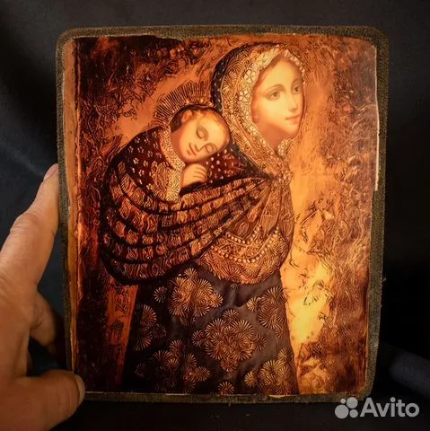 Богоматерь "Колыбельная" икона в подарок