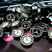 Подарочный комплект стальных фишек для нард «Mercedes» — фотография 6