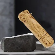 Флешка «Овен» из дерева — красивый подарок — фотография 1
