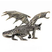 Статуэтка «Дракон» из бронзы в подарок — фотография 4