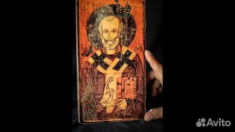 Св. Николай Чудотворец. Икона. Дерев — необычный подарок