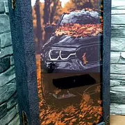 Подарочные нарды под стеклом «BMW» — фотография 11