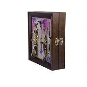 Ручная работа: Ключница «Пара. Весна» с бронзой и ониксом — фотография 2