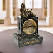 Ручная работа: Часы со спаниелем — фотография 1