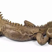 Скульптура из бронзы «Игуана» — оригинальный подарок — фотография 3