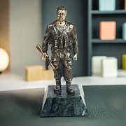 Статуэтка «Воин-интернационалист» из бронзы — оригинальный подарок — фотография 1