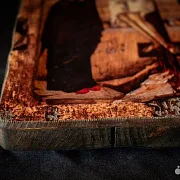 Икона "Распятие Иисуса Христа " +подставка — красивый подарок — фотография 8