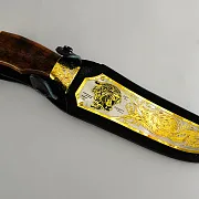Дамасский нож «Ягуар» №1 — оригинальный подарок — фотография 2