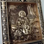 Икона Святой Серафим Саровский — оригинальный подарок — фотография 10