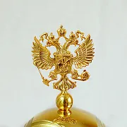 Набор 'Малахитовый с державой". Златоуст — красивый подарок — фотография 12