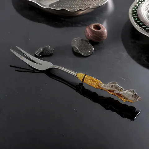 Вилка для мяса "Окунь" — красивый подарок