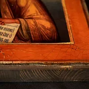 Икона "Святой Сергий Радонежский". Ручная работа — необычный подарок — фотография 6