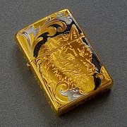 Подарочная сувенирная зажигалка Zippo "Вожак и стая" — фотография 2