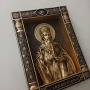 Икона Василий Великий — красивый подарок — фотография 2