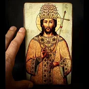 Икона "Христос - Великий Архиерей " — необычный подарок — фотография 1