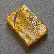 Ручная работа: Зажигалка Zippo с гравировкой "Пантера" №2 — фотография 2
