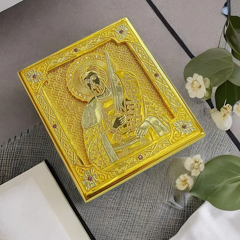 Икона "Александр Невский" карманная. Златоуст — красивый подарок